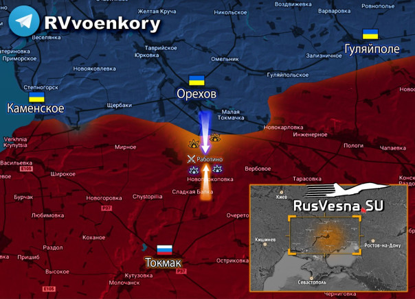 Бои у Орехова на Запорожском фронте: наши накрыли скопление техники ВСУ, а спецназ уничтожил группу ССО