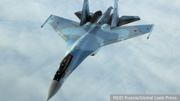 США опубликовали видео с действиями Су-35 против американских беспилотников