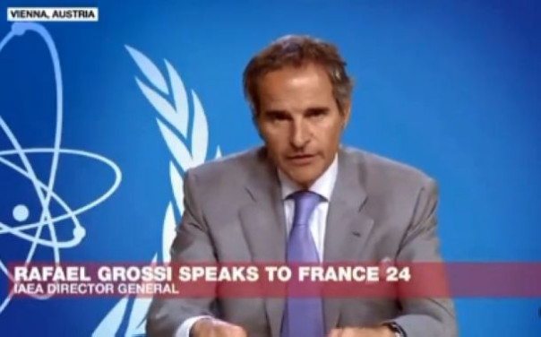 Зрада от Рафаэля Гросси в эфире France24