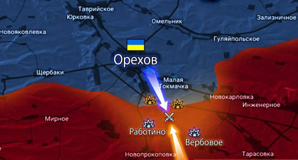 Враг к саммиту НАТО всё же бросил в наступление «Леопарды» и Bradley у Орехова, пытаясь прорвать Запорожский фронт, бои не прекращаются