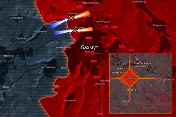 Армия России перешла в контратаку на севером фланге Артёмовска. Об основных моментах в ходе СВО на территории бывшей Украины на вечер 13.07.2023