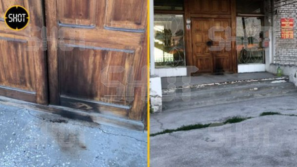 Диверсант пытался сжечь здание военкомата в Новосибирской области.