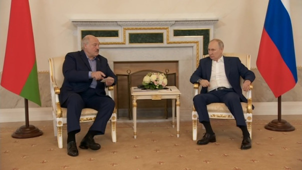 «Украинское наступление есть, но оно провалилось» — Владимир Путин на неформальной встрече с президентом Белоруссии Александром Лукашенко