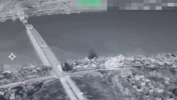 Российские военные нанесли удары по ВСУ у Антоновского моста в Херсоне