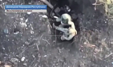 Как хохлы помогали нашим бойцам позиции отстоять