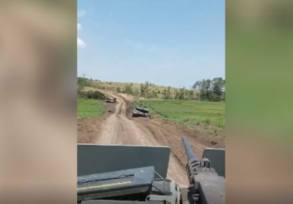ВСУшники показали на видео "кладбище" подбитых немецких танков Leopard