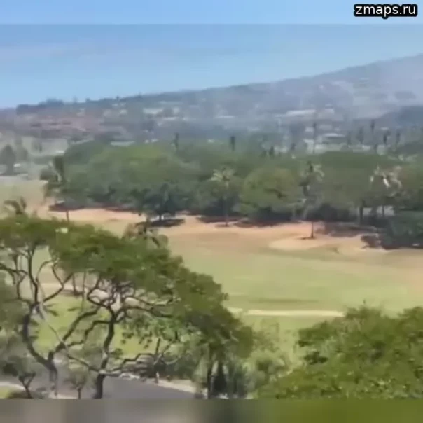 На гавайском острове Мауи снова загорелась территория площадью 4 гектара, началась эвакуация