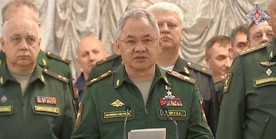 Министр обороны РФ С. Шойгу поздравил слушателей ВАГШ с началом нового учебного года