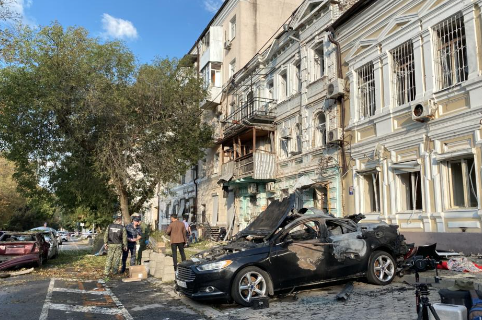 В районе падения БПЛА в Ростове-на-Дону ввели режим ЧС