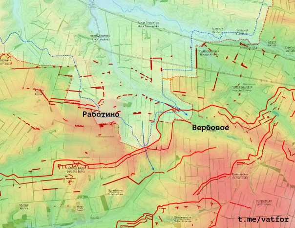 Информация о прорыве главной нашей линии обороны под Работино в районе Орехово—Токмак — не соответствует действительности