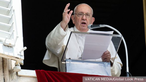 Папа Римский Франциск связал украинский конфликт на Украине с интересами оружейного бизнеса