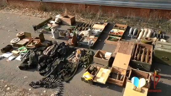 В ДНР сотрудники Росгвардии и военной контрразведки обнаружили цех нацполка «Азов»* по производству взрывных устройств