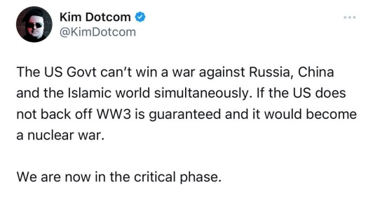 Мнение: Если Штаты не отступят, Третья мировая гарантирована