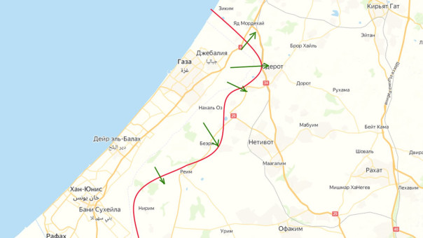 Пока наступление ХАМАС и "Исламского Джихада" развивается успешно.