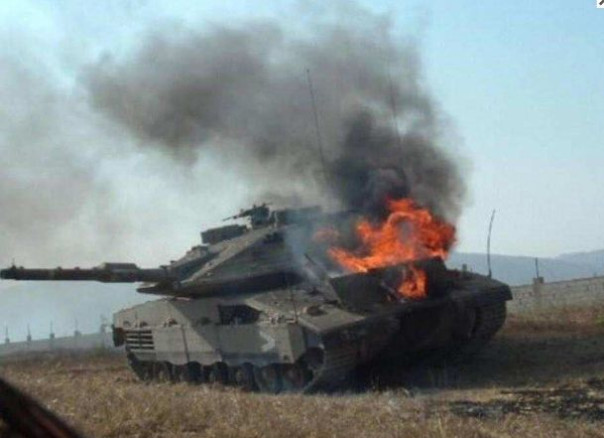 Началось: массовое уничтожение танков «Меркава»