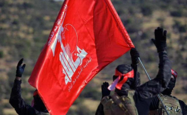 Над военной базой Израиля на границе с Ливаном поднят флаг «Хезболлы»