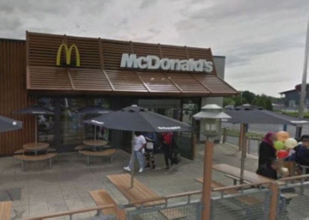 Высадка крысиного десанта: В Британии мужчина выпустил в Макдональдсе десятки мышей, окрашенных в цвета палестинского флага