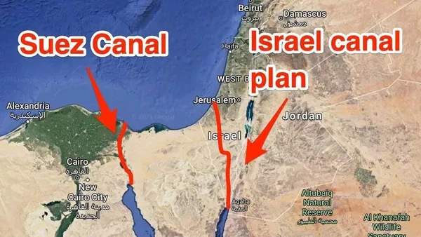 Израиль таранит "Один пояс — один путь". "Бен-Гурион" — альтернатива Суэцкому каналу и миру на земле