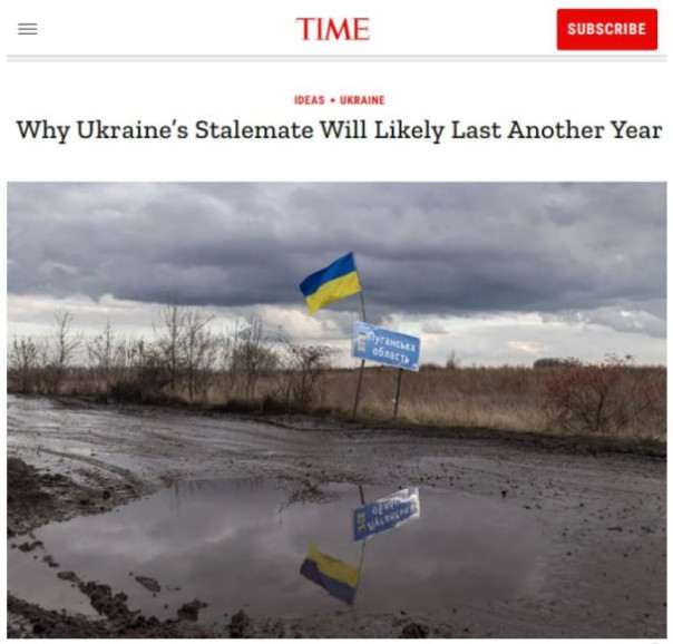 TIME: У Путина дела идут хорошо, а вот у Зеленского…