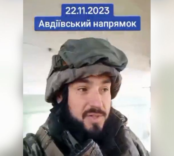 Просто беспросветный лох... Или обстановка в Адеевке глазами солдата ВСУ