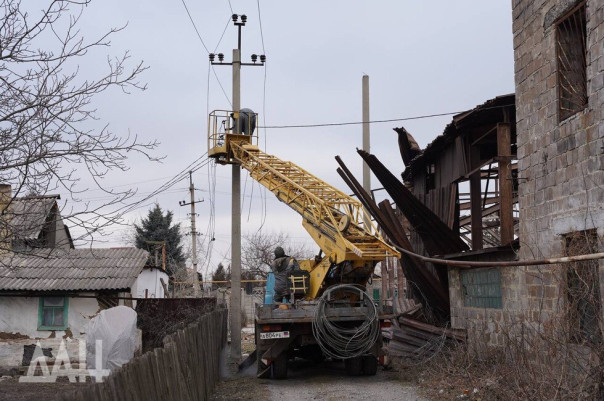 Часть территории ДНР осталась без света и тепла после ночной атаки ВСУ