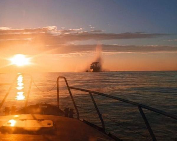 В Черном море на мине подорвалось очередное судно, шедшее в один из дунайских портов на загрузку зерном