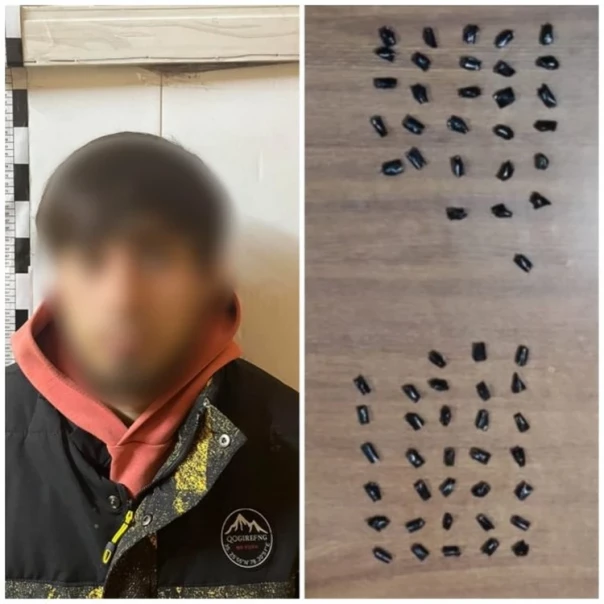 В челябинском парке Гагарина задержали мигранта с 62 свертками наркотиков