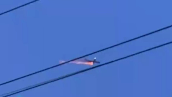 Самолет загорелся в небе над столицей Бурятии