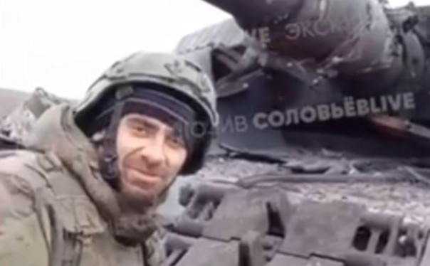 Русские солдаты затрофеили Leopard 2