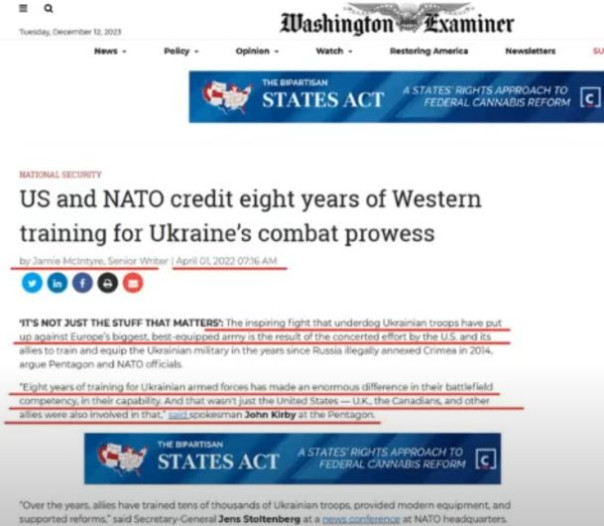 "Неспровоцированная агрессия" и другие проблемы западной пропаганды. Александр Роджерс