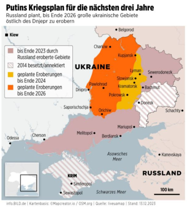 Странноватый прогноз от Bild про СВО