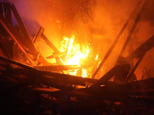 «Зарево было видно из Одессы»: украинский склад с зерном детонировал несколько часов