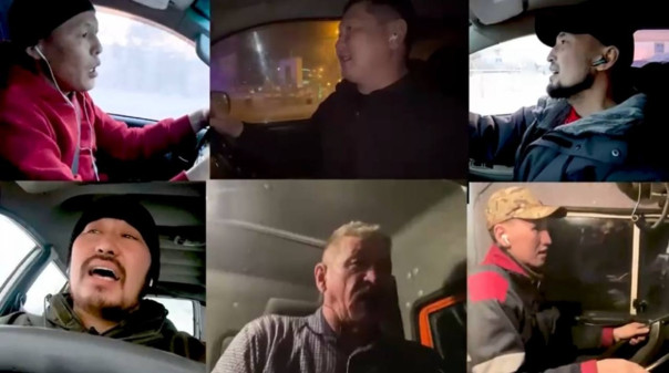 «Простые работяги, которые любят петь». Якутский режиссер снял клип с поющими водителями