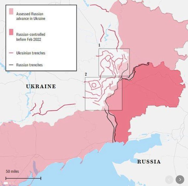 Украина копирует «линию Суровикина» и теряет позиции на всех направлениях