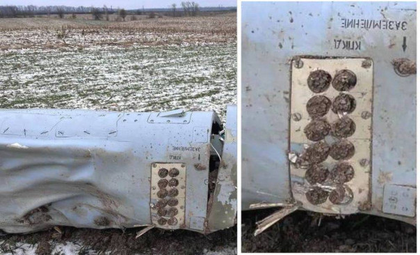 В Сети появилось видео с отстрелом ИК-ловушек летящей над Украиной ракеты Х-101