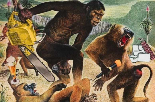 Переход от Адама и Евы к обезьяне на Западе завершился