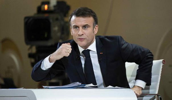 Макрон заявил об "агрессивном" поведении РФ по отношению к Европе