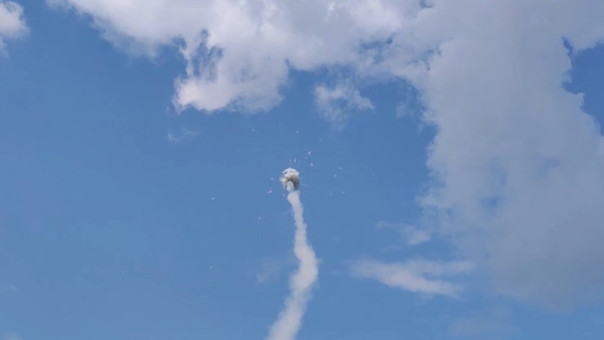 Воздушная цель поражена на подлете к Севастополю