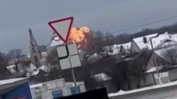 Заявление Минобороны: упавший в Белгородской области Ил-76 сбит киевским режимом