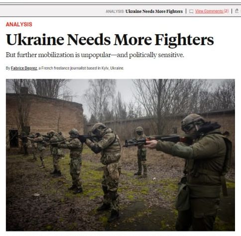 Foreign Policy: Солдаты ВСУ устали физически и морально