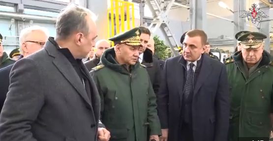 Министр обороны РФ проверил выполнение гособоронзаказа предприятиями ОПК в Тульской области