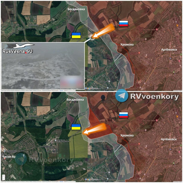 Десант выбил ВСУ из Поповского леса, приблизившись к Часов Яру