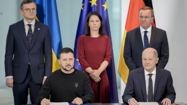 Украина и Германия подписали соглашение о гарантиях безопасности