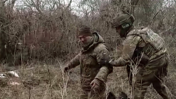 Под Марьинкой сдались в плен почти 20 солдат ВСУ