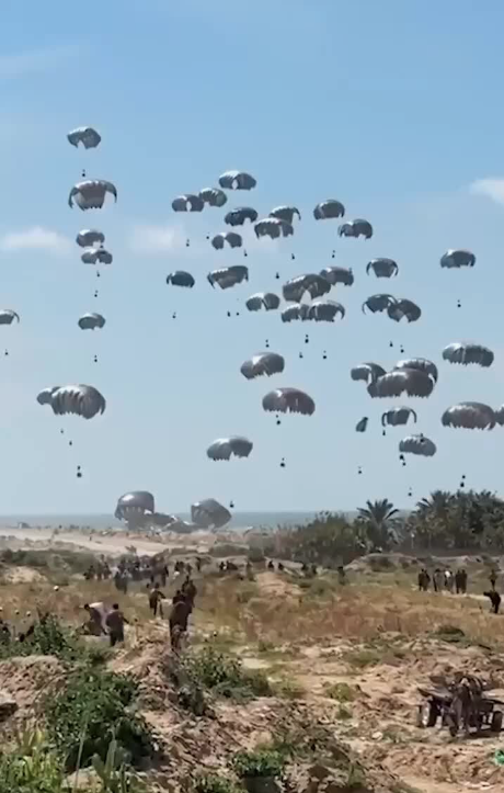 Очередная "удачная" доставка гуманитарной помощи