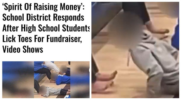Школьный конкурс по облизыванию учениками пальцев ног одноклассников вызвал скандал в США