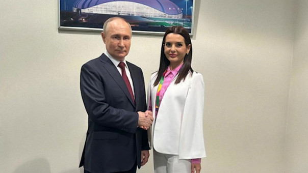 Владимир Путин кратко побеседовал с главой Гагаузии