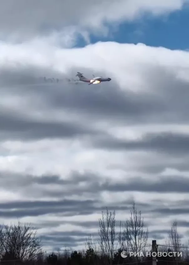 Военно-транспортный Ил-76 потерпел авиакатастрофу в Ивановской области