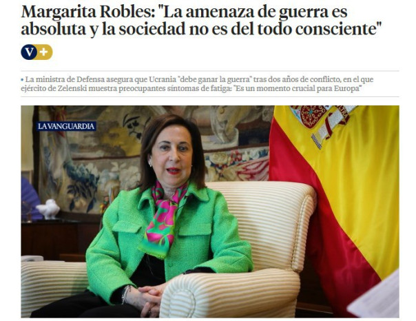 Армия Зеленского демонстрирует тревожные симптомы усталости, но НАТО не должно отправлять войска на Украину, - министр обороны Испании