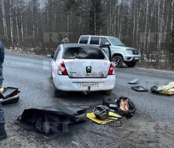 Террористы, уезжая из «Крокуса», сбили на машине восьмилетнего мальчика [21+]